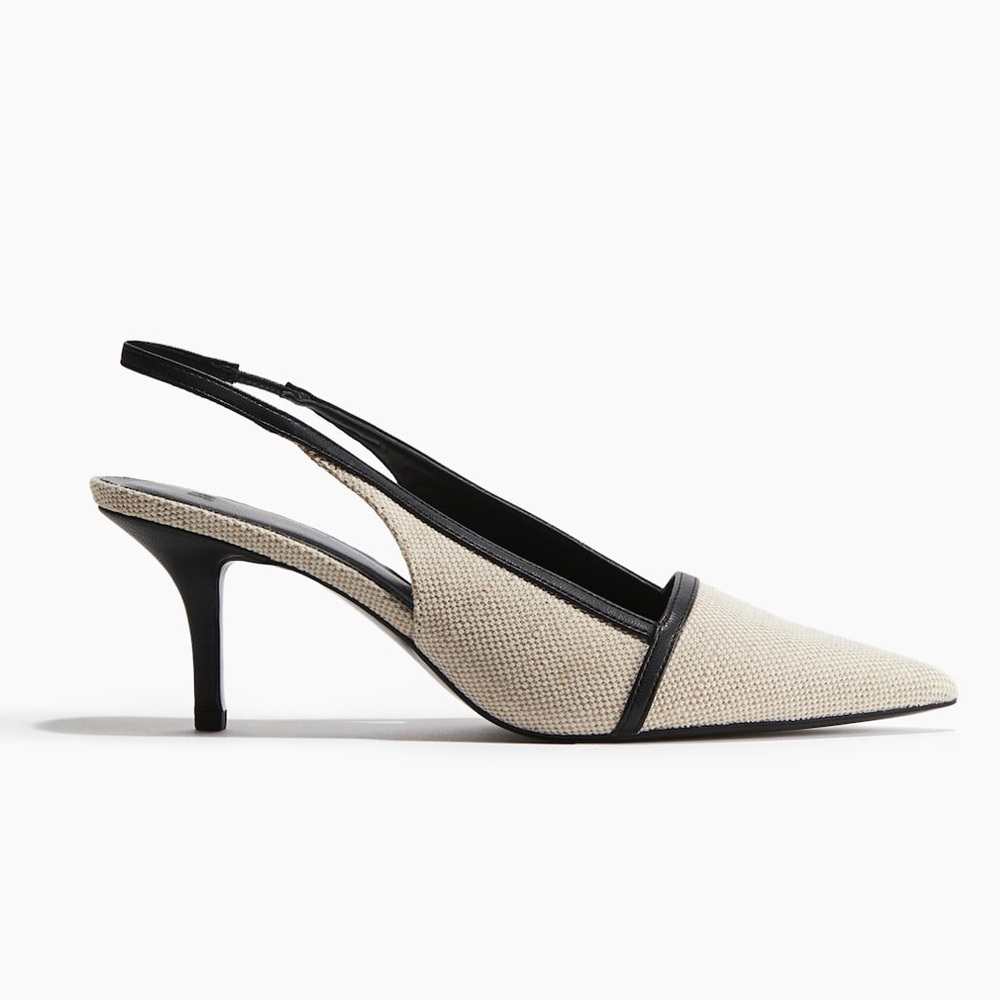 H&M Pointed Slingbacks